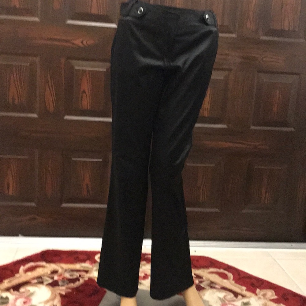 Wide leg black pants size 1